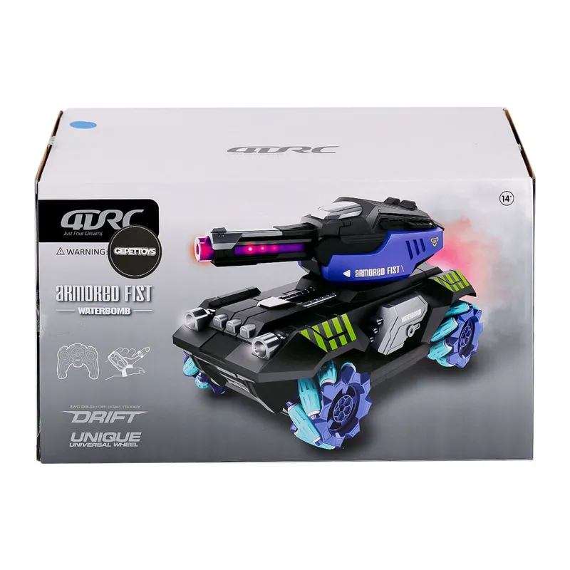 4D-Y11 Kumandalı Sesli Işıklı Drift Tank - 1 Adet