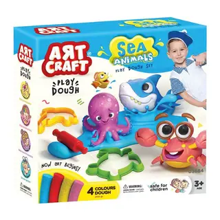 03684 Art Craft Deniz Hayvanları Hamur Set 200 gr - 1 Adet