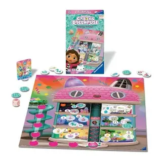 248100 Rensburger - Gabbys Dollhouse - Seyahat Boy Kutu Oyunu - 1 Adet