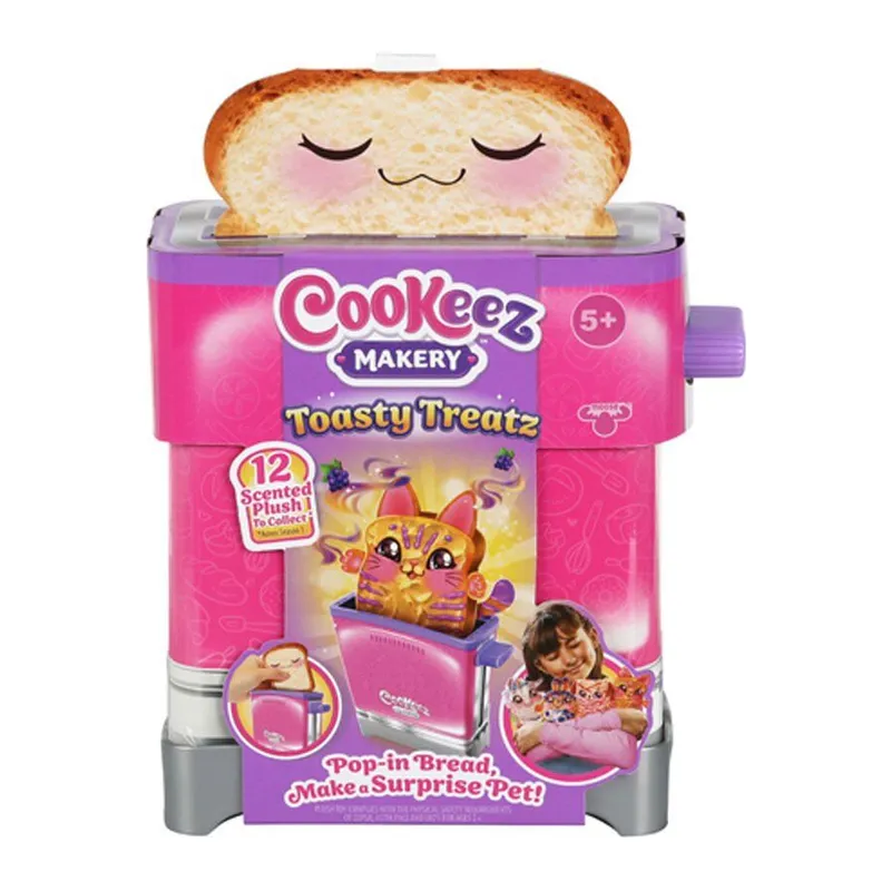 CKE01000 Cookeez My Tost Makinesi Kokulu Sürpriz Waffle Pelüş - 1 Adet