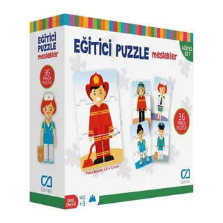 CA.5030 CA Games, Eğitici Puzzle Meslekler - 1 Adet