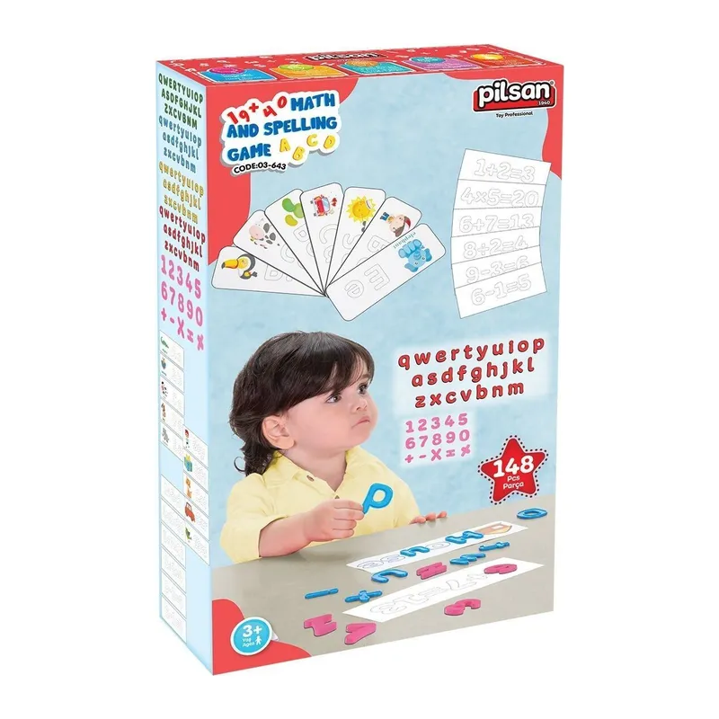 03 643 MATEMATİK VE HECE OYUNU - 1 Adet