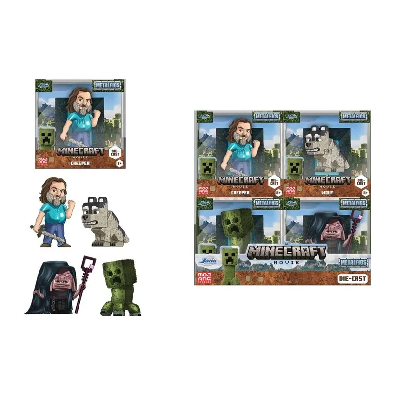 9385138300W05 Minecraft Movie Figures 2 5 We 5 - 1 Adet