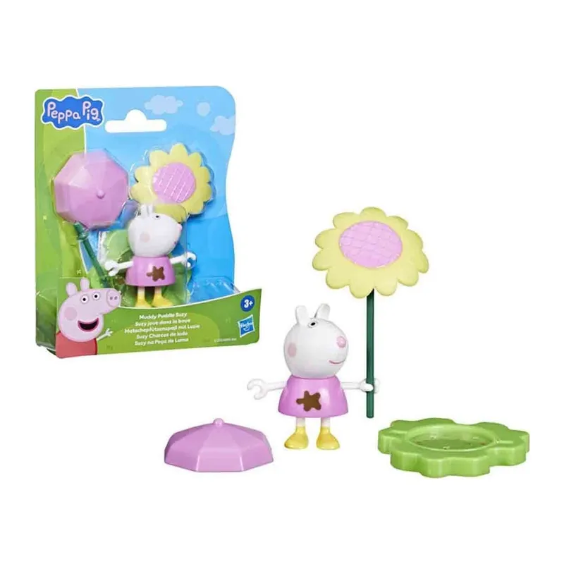 G0495 Peppa Pig Muddy Puddle Arkadaşlar Tekli Figür +3 yaş - 1 Adet
