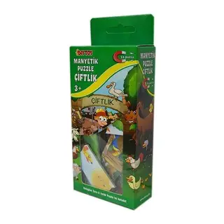 1345 MANYETİK ÇİFTLİK PUZZLE - 1 Adet