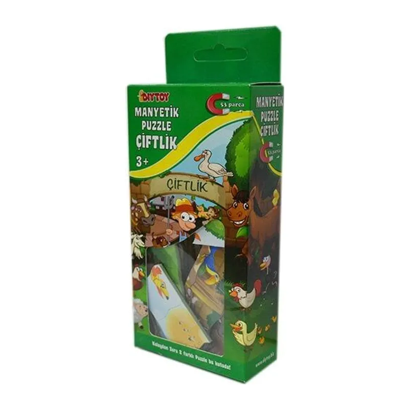 1345 MANYETİK ÇİFTLİK PUZZLE - 1 Adet