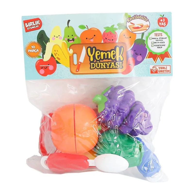 URT007-PVC-1AB KESİLEBİLEN SEBZE MEYVE 3 PCS - 1 Adet