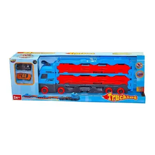 FAB-1604 Yarış Pistli Tır- Prestij Oyuncak - 1 Adet