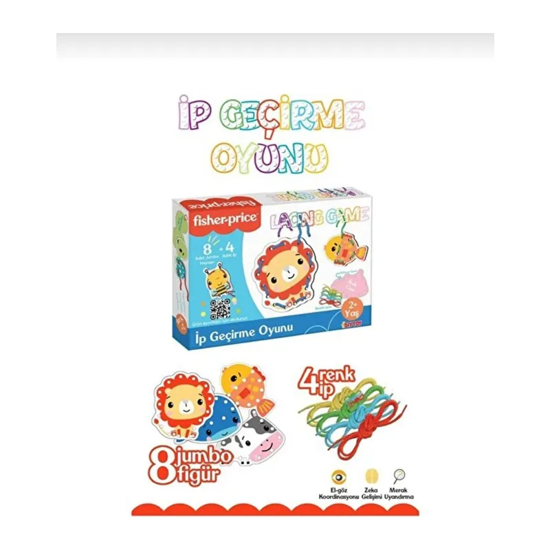 FP2748 İP GEÇİRME OYUNUC LACING GAME - 1 Adet