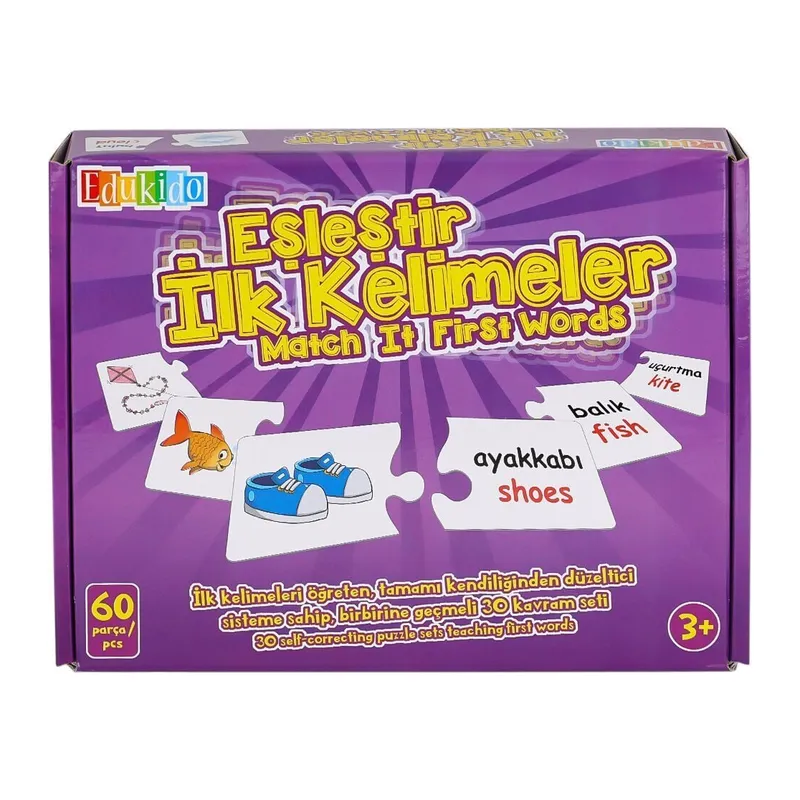 EDU-1015 Eşleştir İlk Kelimeler -Chiva - 1 Adet