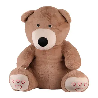 6244 70 CM OTURAN AYI CAMEL - 1 Adet