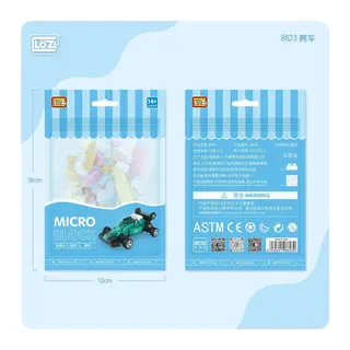 LZ8623 LOZ Araba Blok Seti Mini Poşet -Vagon life - 1 Adet