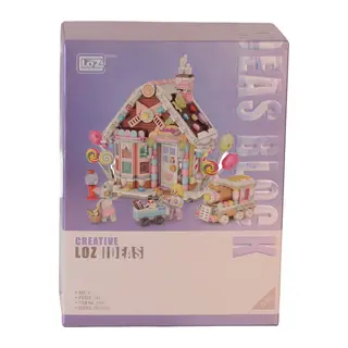 LZ-1224 LOZ ŞEKER EVİ 781 PARÇA BLK OYUNCAK
