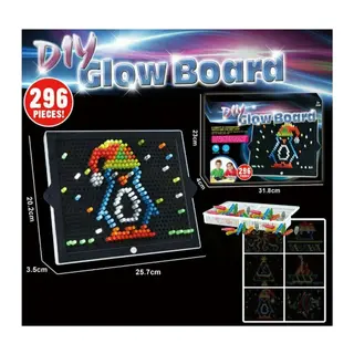 YM2215 LED IŞIKLI PARLAYAN EĞİTİCİ RESİM TABLETİ - 1 Adet