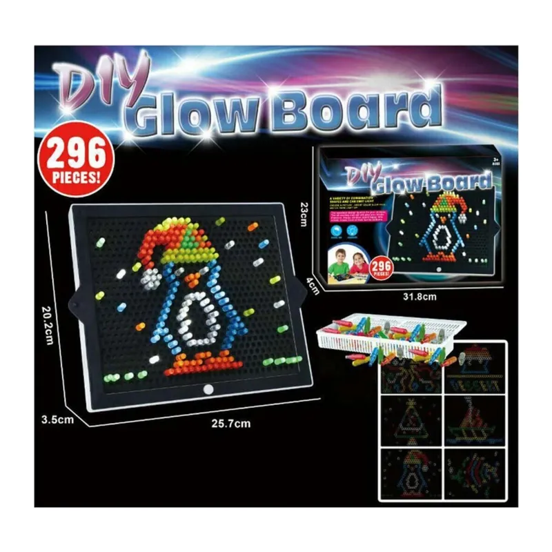 YM2215 LED IŞIKLI PARLAYAN EĞİTİCİ RESİM TABLETİ - 1 Adet