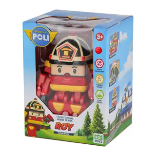 POLI MRT-686 Sesli ve Işıklı Robar Poli Büyük Transforming Robot Roy -Necot - 1 Adet