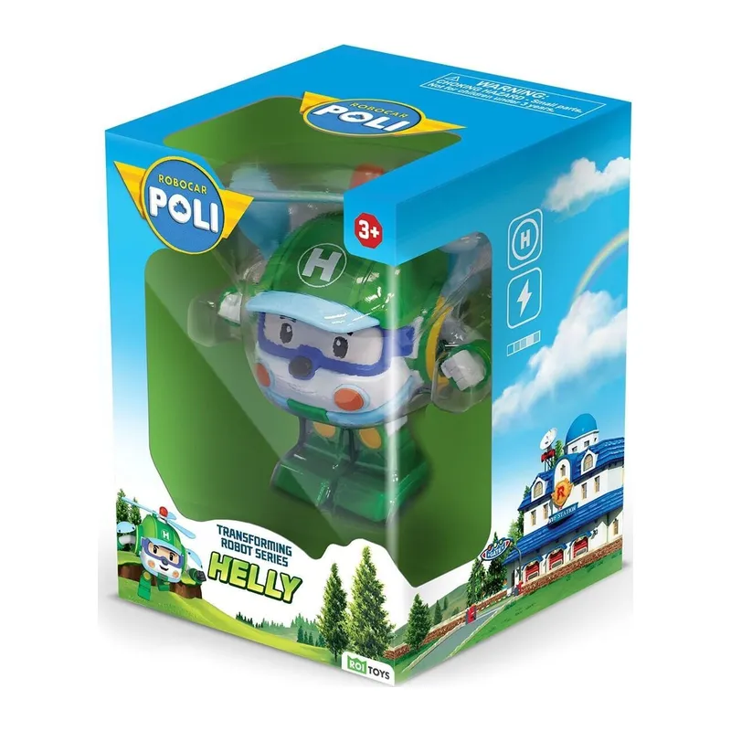 POLI MRT-0653 Robar Transforming Robot Helly Figür -Necot - 1 Adet