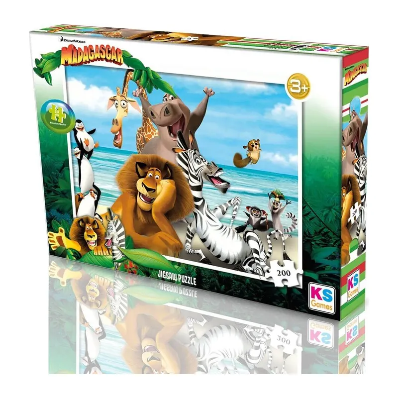 MG 113 MDAGASCAR PUZZLE 200 PRÇ