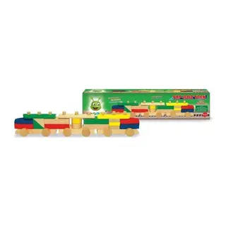 002KR Woodoy Yapboz Tren - 1 Adet