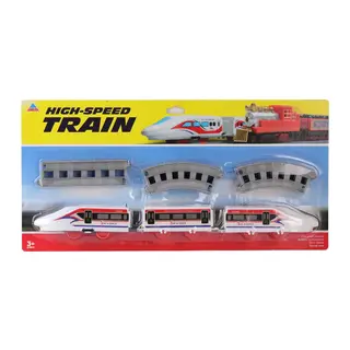 66158 BÜYÜK KARTELA PİLLİ HIZLI TREN - 1 Adet