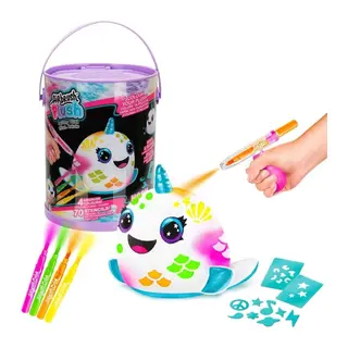 45523 Airbrush Peluş Neon Boyama Seti -Sunman - 1 Adet
