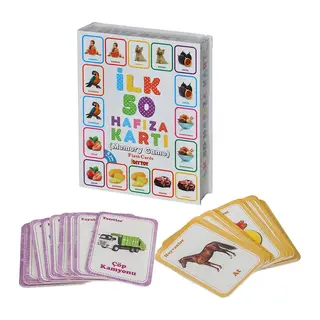 1475 İLK 50 HAFIZA KARTLARI (RY GAME) - 1 Adet