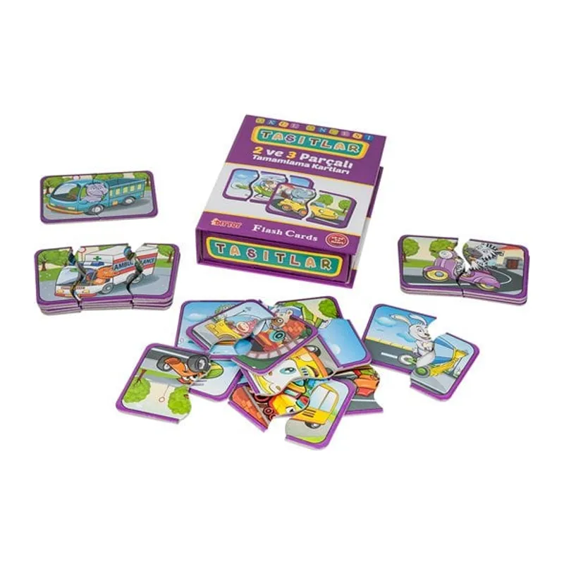 7192 FLASH CARDS TAŞITLAR - 1 Adet