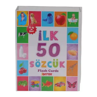 1161 FLAHS CARD İLK 50 SÖZCÜK - 1 Adet