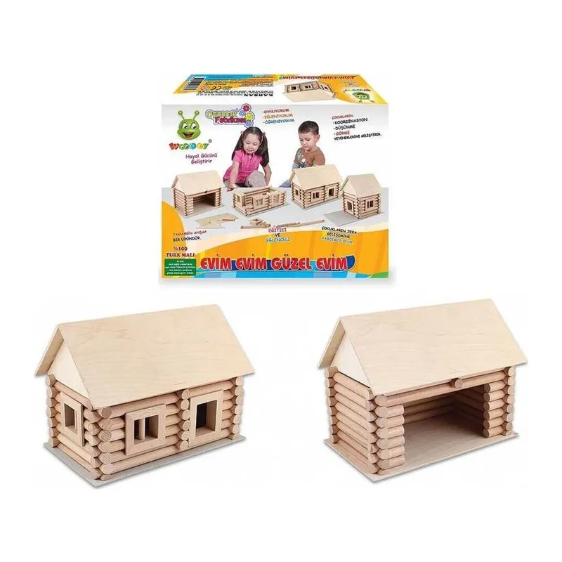 KR053 WOODY EVİM EVİM GÜZEL EVİM 12 - 1 Adet