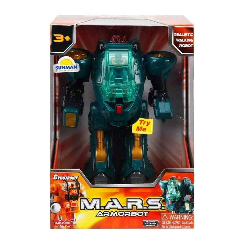 40497 M.A.R.S Sesli ve Işıklı Zırhlı Robot - 1 Adet