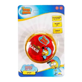 5354 SUN-RST-RSP-YOYO KRAL ŞAKİR 6CM SARI IŞIKLI KRTL KRAL - 1 Adet