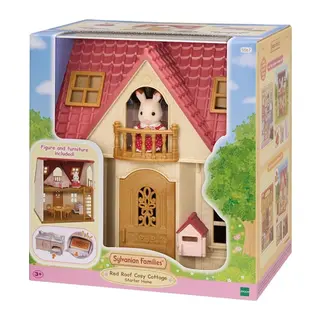 5567 Sylvanian Families Kırmızı Çatılı Başlangıç Evi +3 yaş - 1 Adet