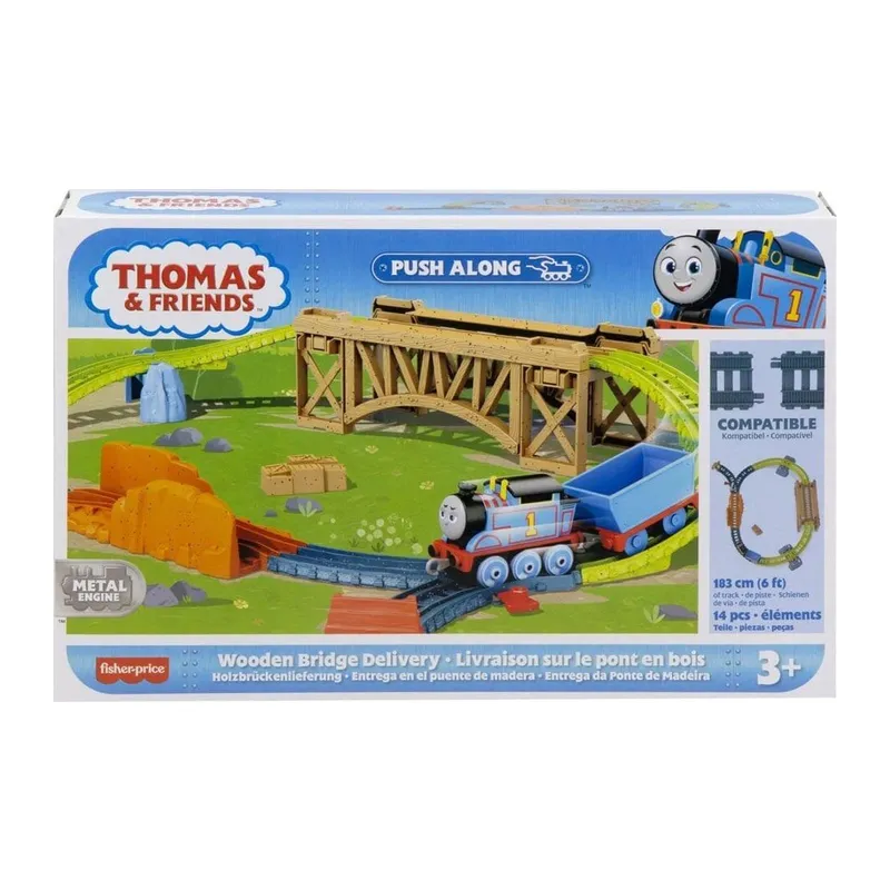 HGY82 Thomas ve Arkadaşları - Tren Seti (Sür-Bırak) - 1 Adet
