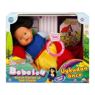 40022 Bebelou Uykudan Önce Bebeği Masal Anlatan Pamuk Prenses Ve Yedi Cüceler 40 cm - 1 Adet