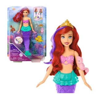 HPD43 Disney Prensesi Yüzen ve Renk Değiştiren Küçük Deniz Kızı - 1 Adet