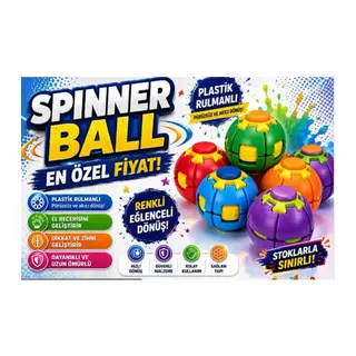 8793 İTHAL KUTULU DİSPLAYLI 1 KALİTE SPİN BALL RULMANLI LASTİKSİZ 30+SN DÖNÜŞ(Belirtilen fiyat, tekli satış için adet fiyatıdır.) - 1 Adet