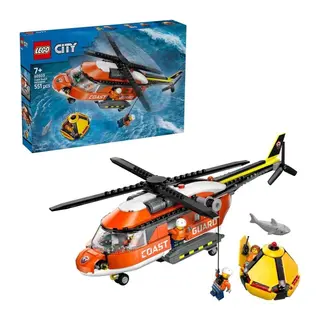 60503 Lego City Sahil Güvenlik Helikopteri 551 parça +7 yaş - 1 Adet