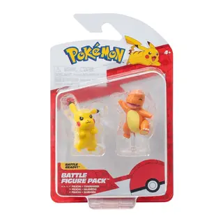 POK PKW0258 Pokemon Battle 2li Figür Seti -Necot - 1 Adet
