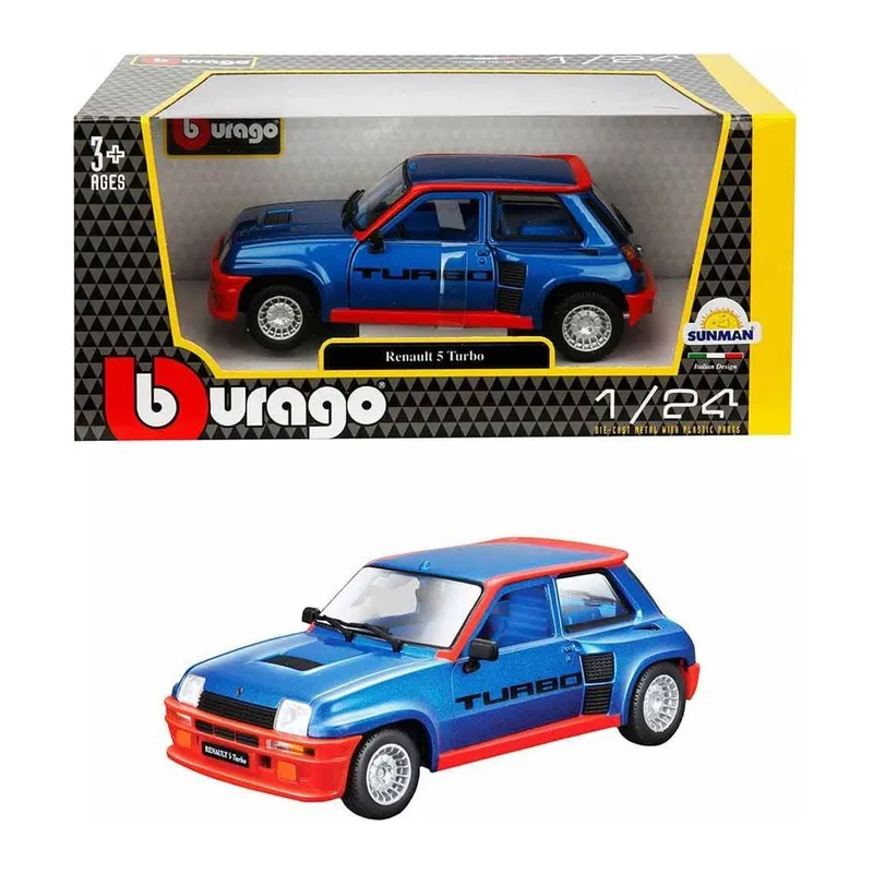 21088 1:24 Renault 5 Turbo Model Araba -Sunman - 1 Adet