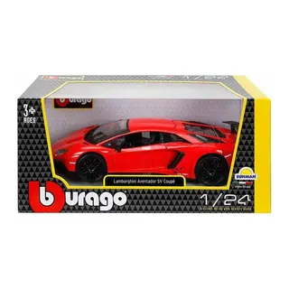 21079 SUN-BUR-1 24 LAMBORGHINI ENTADOR SV COUPE KRMZ - 1 Adet