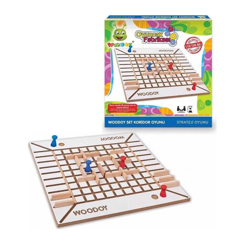KR087 WODOY KORİDOR OYUNU 12 - 1 Adet