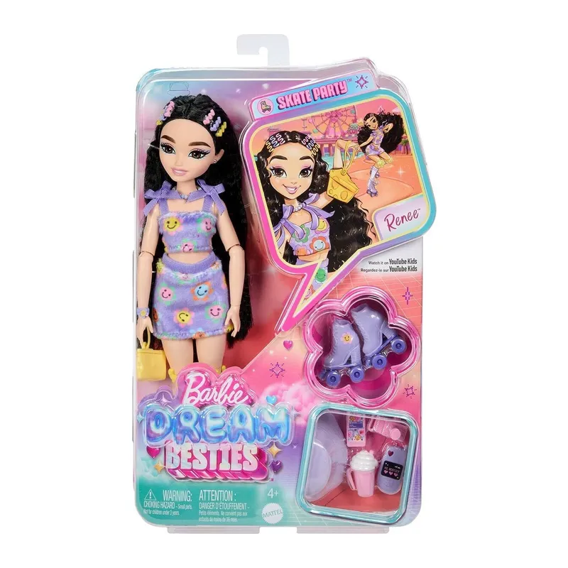JFX99 Rene - Dream ies Paten Partisi Rene Bebek ve Aksesuarları - 1 Adet