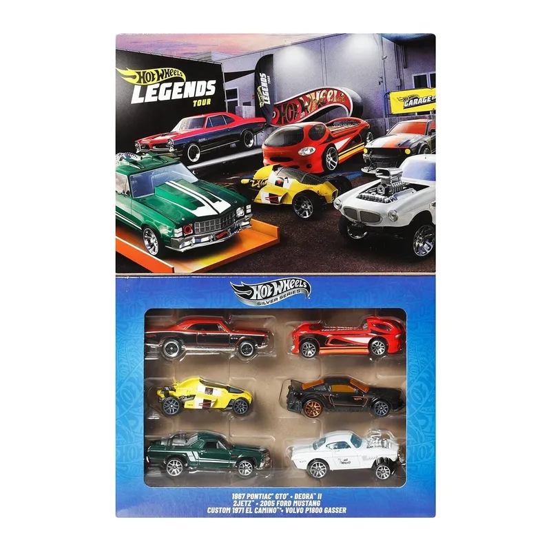 JBY78 Hot Wheels Efsane Temalı Çoklu Arabalar - 1 Adet