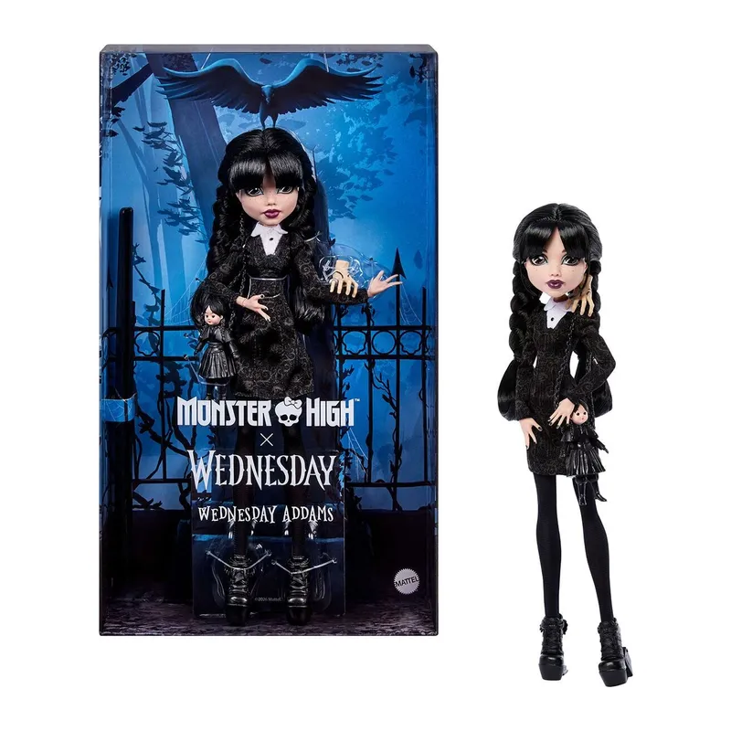 JNJ91 High Wednesday Addams Bebek - 1 Adet