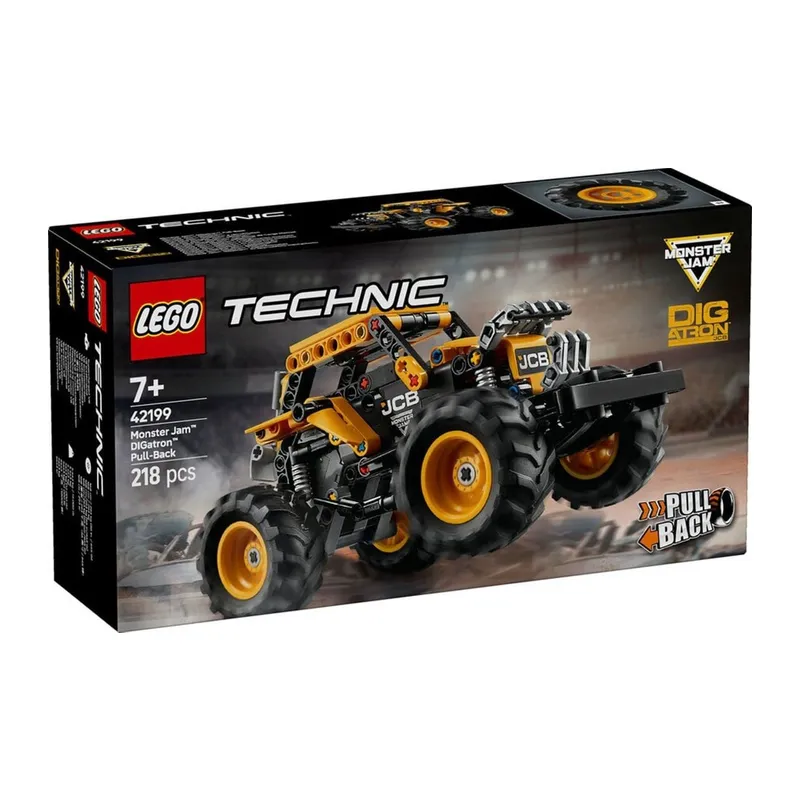 42199 Lego Technic Jam DIGatron Çek-Bırak 218 parça +7 yaş - 1 Adet