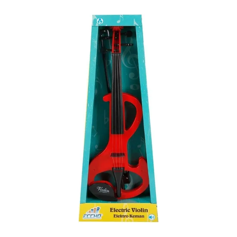 2071 Gerçek Telli Elektronik Oyuncak Keman 43 cm -Sunman - 1 Adet