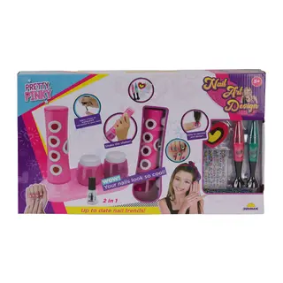 3847 Pretty Pinky 2in1 Tırnak Tasarım Seti -Sunman - 1 Adet