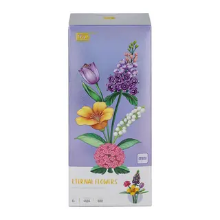 LZ4604 LOZ Çiçek Blok Seti 608 Parça -Vagon life - 1 Adet