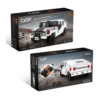 C55022W CADA Humvee Jeep Blok Seti 328 Parça-Vagon life - 1 Adet