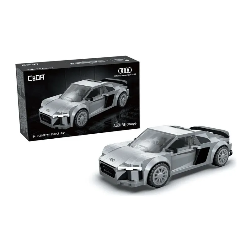 C55027W CADA AUDİ R8 199 PARÇA BLK OYUNCAK - 1 Adet